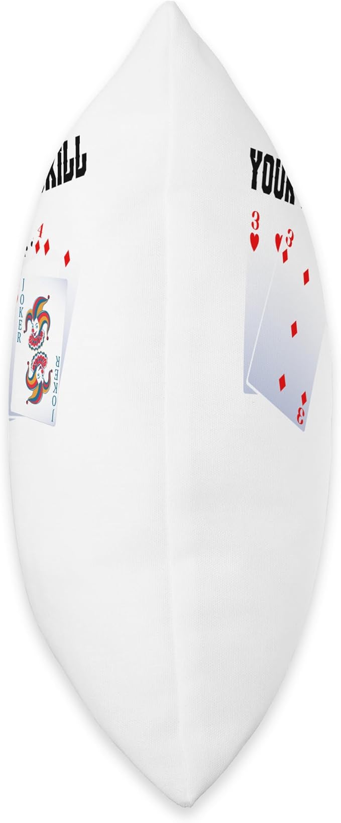 Canasta Player Score Sheets Card Holder Shuffler Canasta Throw Pillow