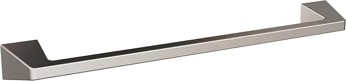 Amerock BH36003G10 | Brushed Nickel Towel Bar | 18 in (457 mm) Towel Rack | Blackrock | Bathroom Towel Holder | Bathroom Hardware | Bath Accessories
