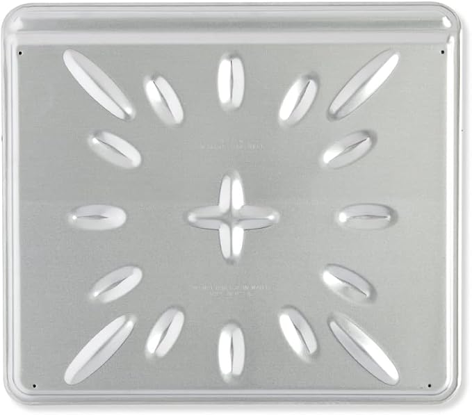 Nordic Ware Naturals Insulated Baking Sheet, Uncoated Natural Aluminum for Cooking and Baking