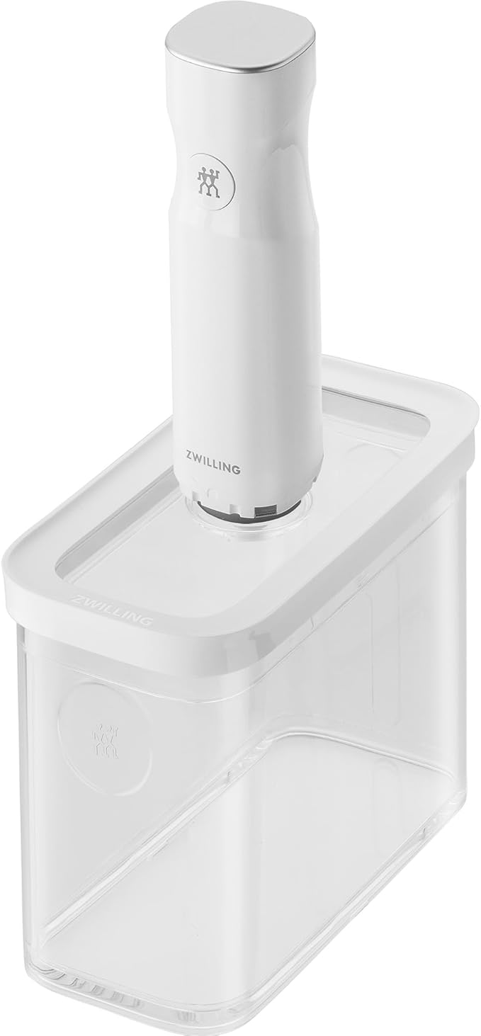 ZWILLING Fresh & Save Cube Boxes, Plastic, Airtight Dry Food Storage Container, Medium Tall Cube, 2M Container, 1.9-qt