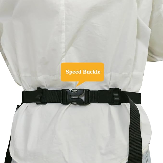 Bafelia Waterproof Cleaning Apron with 7 Pockets, Cleaning Supplies for Housekeeping, Lightweight and Durable Maid Apron