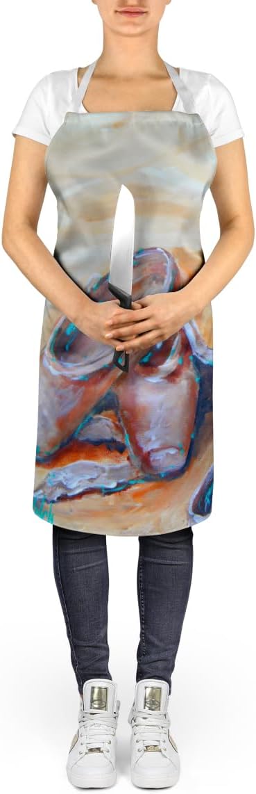 Caroline's Treasures Toe Toe Ballet Shoes Apron Cooking Kitchen Server Baking Crafts Gardening for Adult Women Men, Unisex, Large, Multicolor