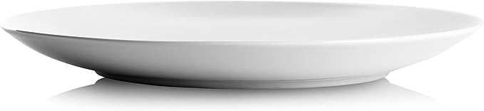 10 Strawberry Street Simply White 10.5" Coupe Dinner Plate, Set of 6