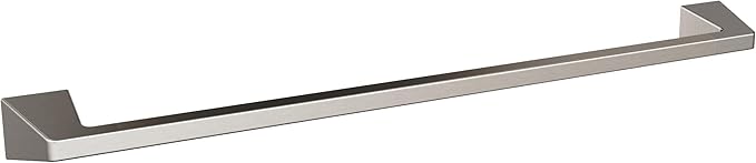 Amerock BH36004G10 | Brushed Nickel Towel Bar | 24 in (610 mm) Towel Rack | Blackrock | Bathroom Towel Holder | Bathroom Hardware | Bath Accessories