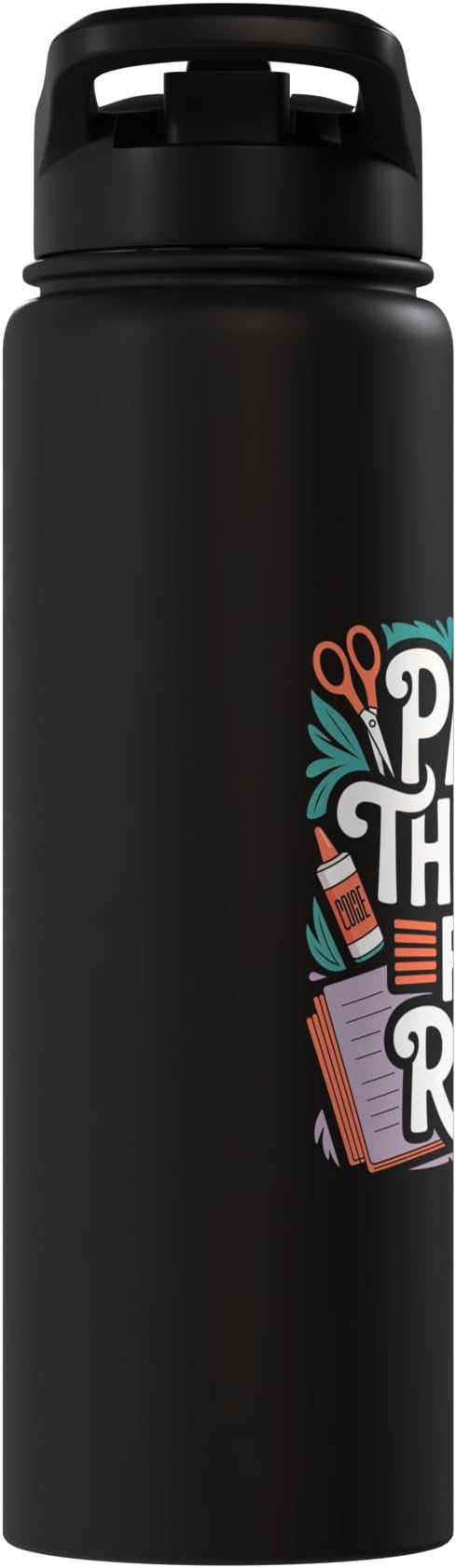 Paper Therapy Feels Right Scrapbooking Stainless Steel Insulated Water Bottle