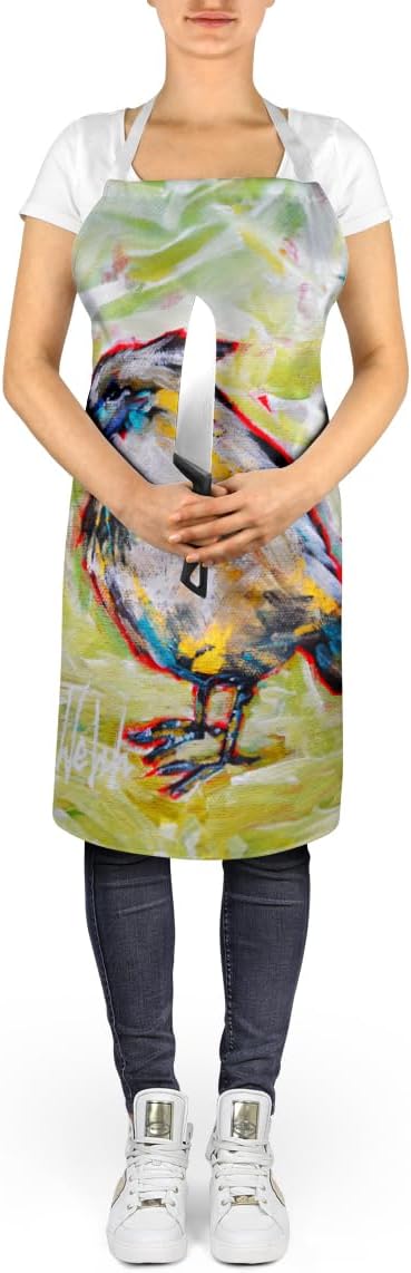 Caroline's Treasures Be Blinkin Apron Cooking Kitchen Server Baking Crafts Gardening for Adult Women Men, Unisex, Large, Multicolor