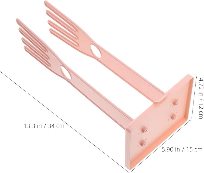 4pcs Kitchen Gloves Holder - Mitten Dryer Reusable Plastic Dish Washing Rack - Sink Holder Stand For Dish Gloves Rags Sponge Food Bag Organizer