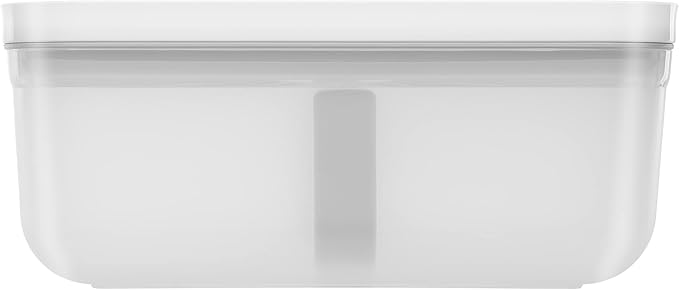 ZWILLING Fresh & Save Plastic Lunch Box, Airtight Food Container, Meal Prep, BPA-Free, Grey, Semitransparent - Large