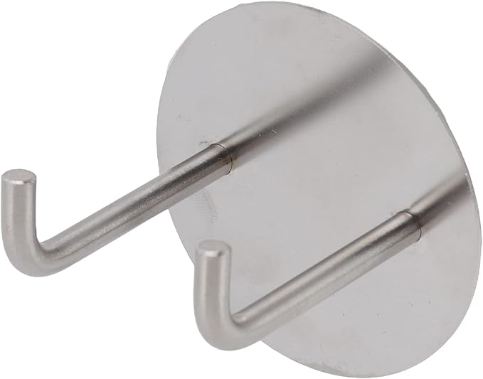 Coffee Portafilter Rack, Stainless Steel Wall Mount Storage with Fence Design for Coffee Handle Keys Bracelets, Adhesive or Screw Installation for Kitchen Bathroom Bedroom