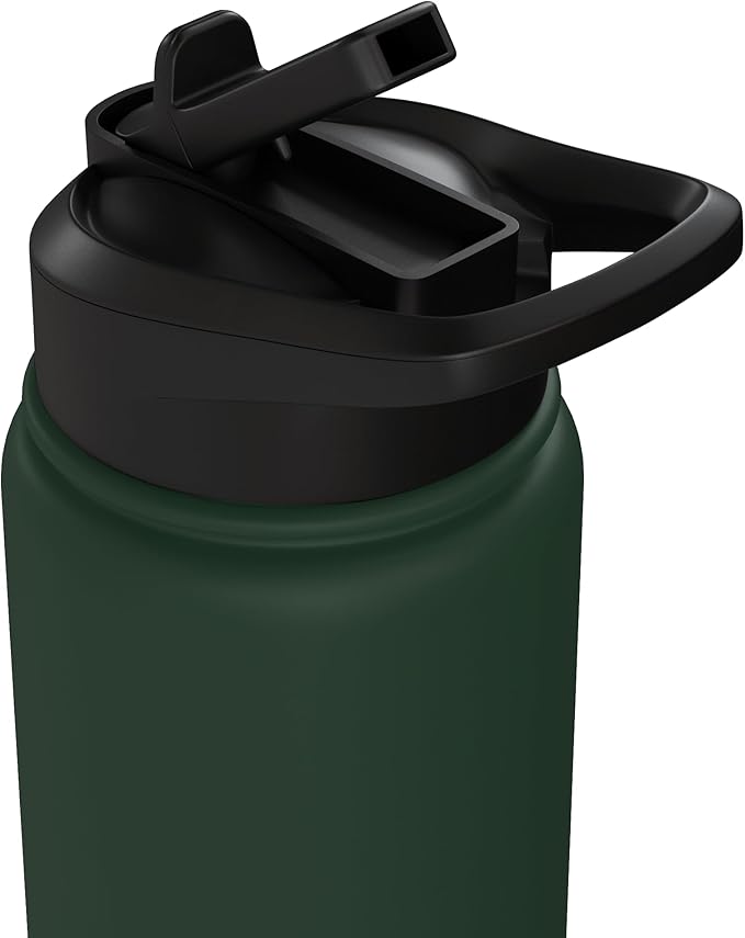 Neuroscience Human Brain Anatomy Labeled Diagram Stainless Steel Insulated Water Bottle