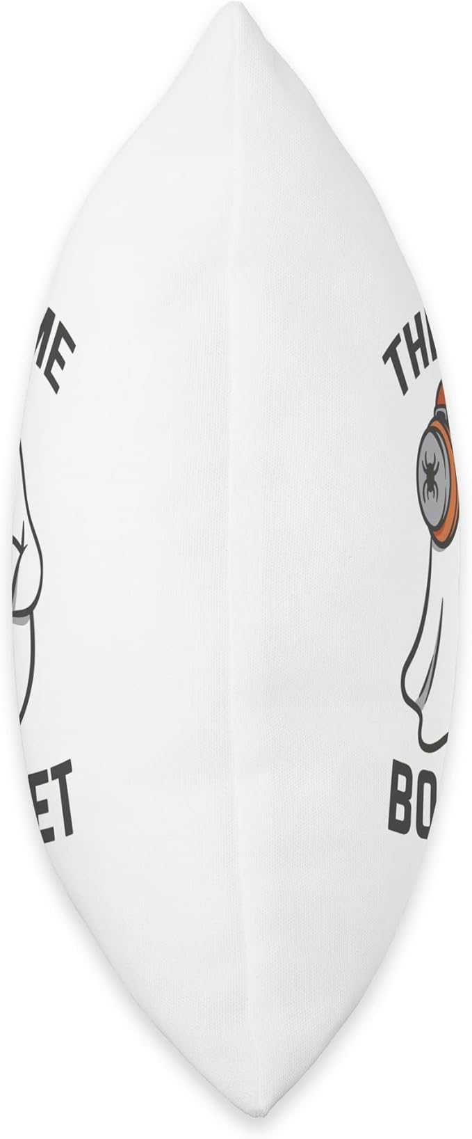 Ghost With Headphones This Is Some Boo Sheet Cute Funny Throw Pillow