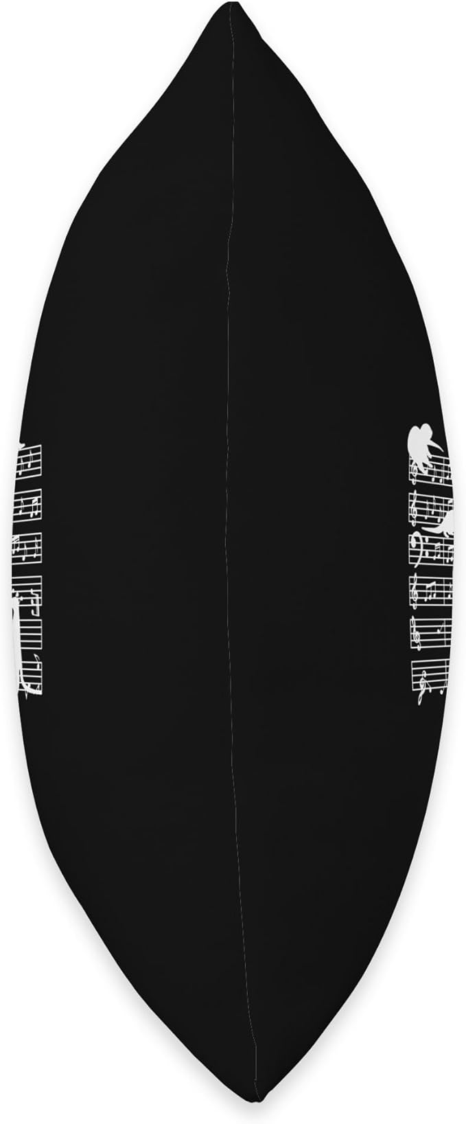 Music Notes with Meerkat on Music Sheet - Music Teacher Throw Pillow