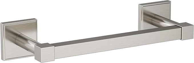 Amerock Appoint Brushed Nickel 8 inch (203mm) Towel Bar, BH36075G10