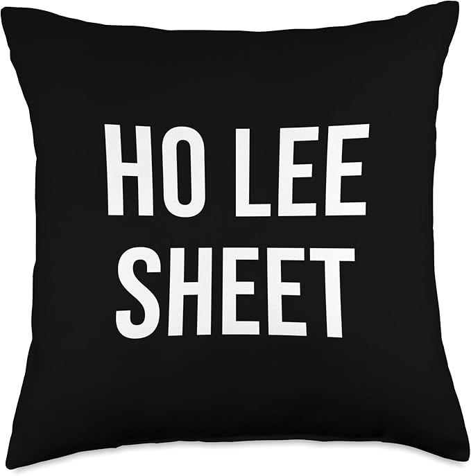 Ho Lee Sheet Throw Pillow