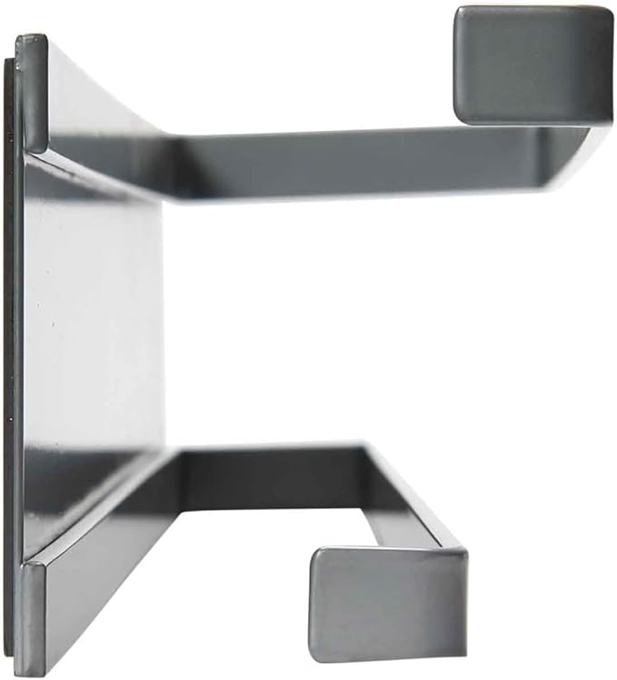 Household Essentials Metal Magnetic Paper Towel Holder, Grey