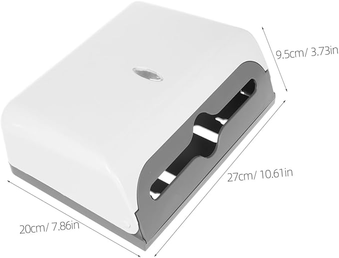 Cabilock -Mounted Paper Towel Dispenser Versatile Hand Towel Holder for Kitchen and Bathroom Space-Saving Design Easy Installation