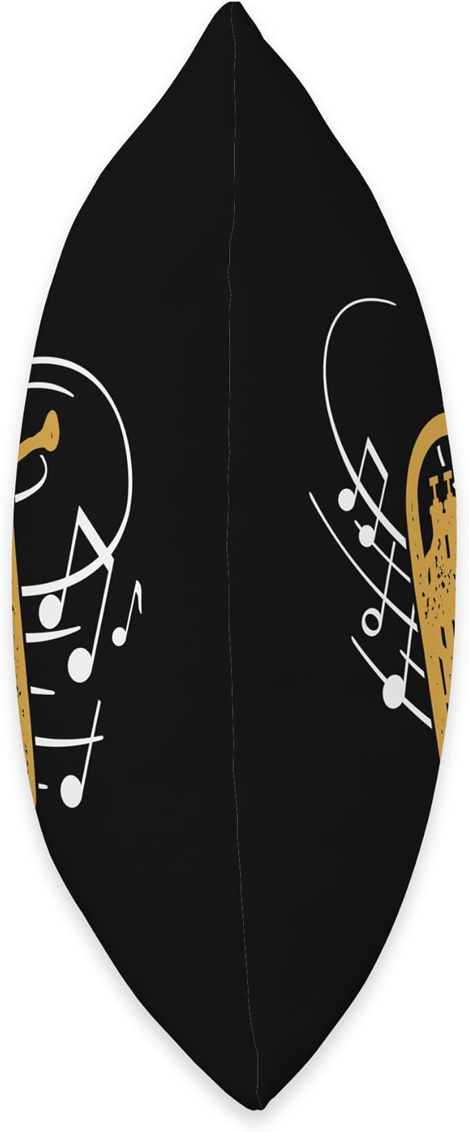 Brass Instrument Orchestra Musician Sheet Music Euphonium Throw Pillow