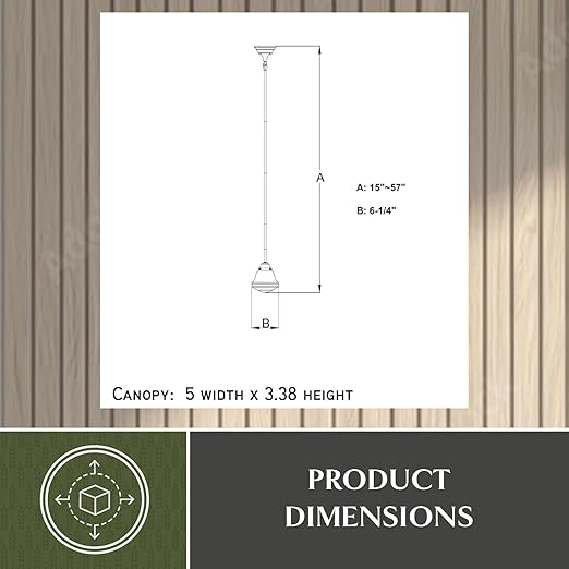 VAXCEL Huntley LED Compatible Gold Brass Farmhouse Mini Pendant Ceiling Light White Schoolhouse Glass