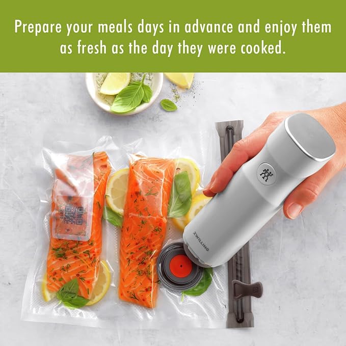 ZWILLING Fresh & Save 10-pc Vacuum Sealer Bags, Sous Vide Bags, Meal Prep - Assorted Sizes