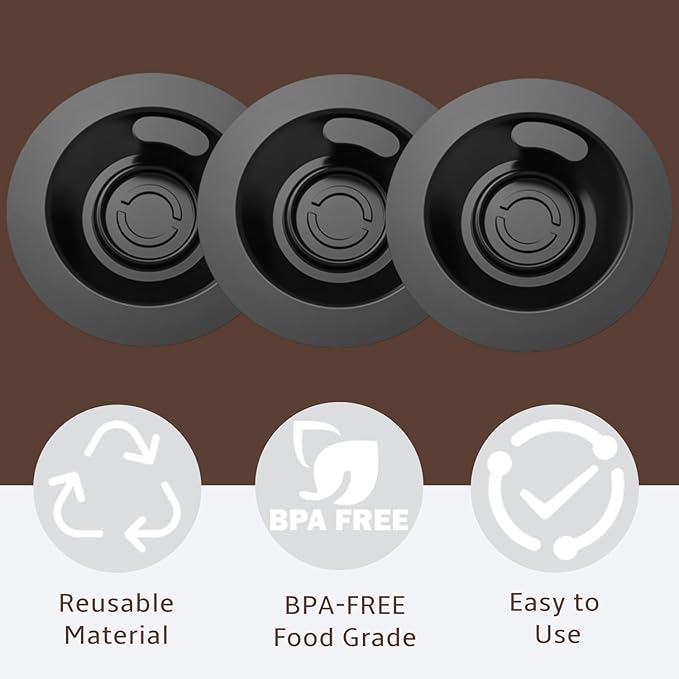 Compatible with Breville Cleaning Disc,3 Pack 54mm Backflush Cleaning Disc for Breville Espresso Machine BES840XL/BES860XL/BES870XL/BES810BSS/BES878BSS/BES450/BES500/BES878/BES880 etc.
