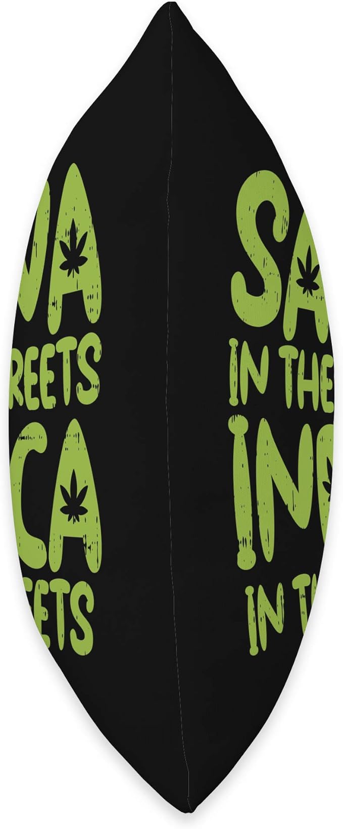 Sativa Streets Indica Sheets Weed Cannabis 420 Stoner Gift Throw Pillow