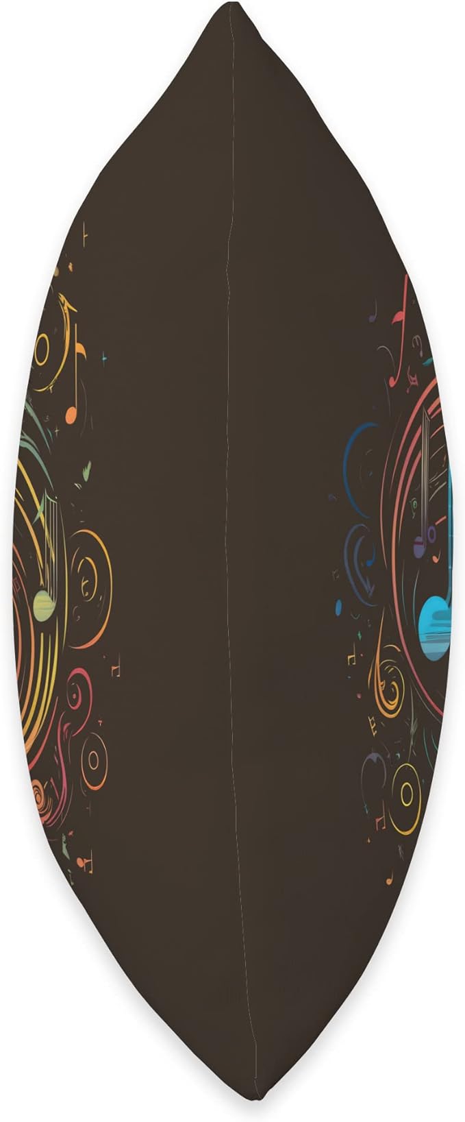 Sheet Music Visualized Music Throw Pillow