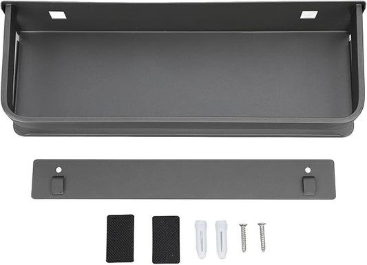 Tyenaza Bathroom Rack, Muti Purpose Floating Shelves Wall Mounted Wall Storage Shelves for Bedroom Living Room Bathroom Kitchen (30cm)
