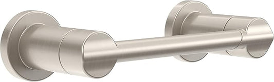 Delta Nicoli (1-Pack) Toilet Paper Holder SpotShield Brushed Nickel Tissue Roll Holder for Bathroom Organization and Storage Pivoting Toilet Tissue Holder Wall Bathroom Accessories NIC50-DN