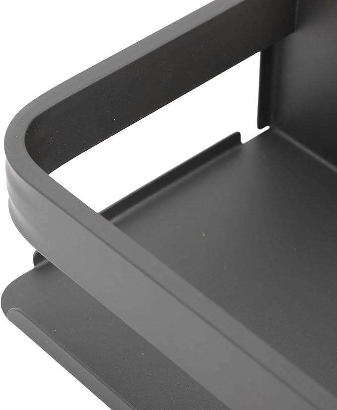 Tyenaza Bathroom Rack, Muti Purpose Floating Shelves Wall Mounted Wall Storage Shelves for Bedroom Living Room Bathroom Kitchen (20cm)