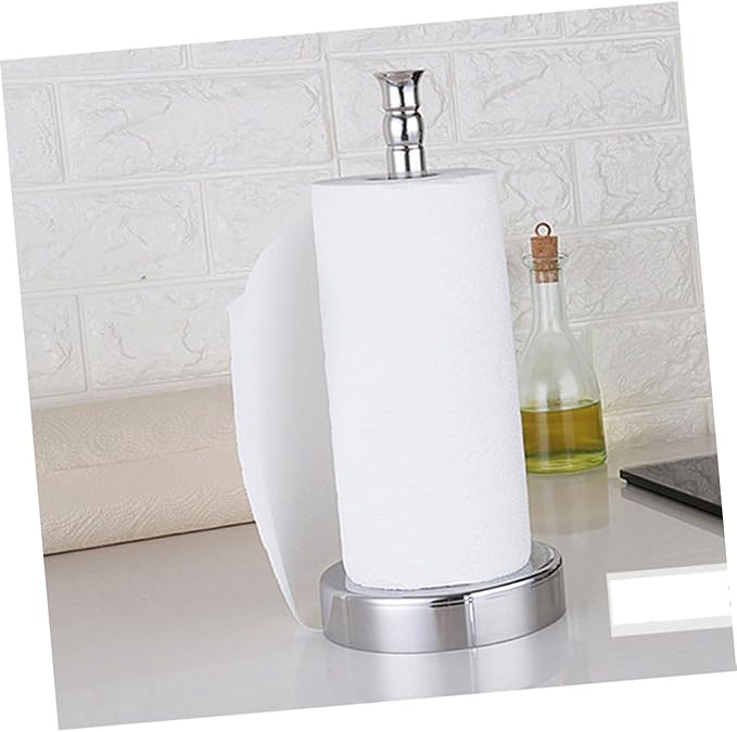 Industrial Paper Towel Holder Napkin Roll Holder for Kitchen Countertop