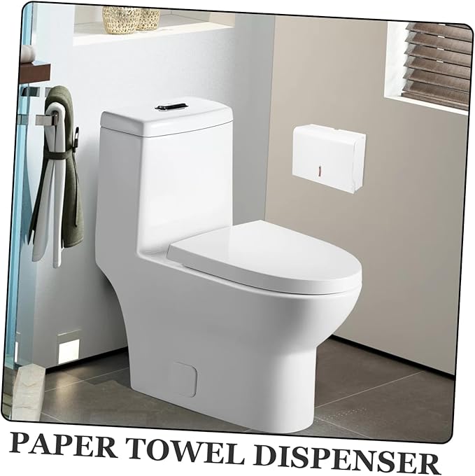 Kitchen Towel Dispenser Hand Paper Towel Holder Wall-Mounted Bathroom Paper Box