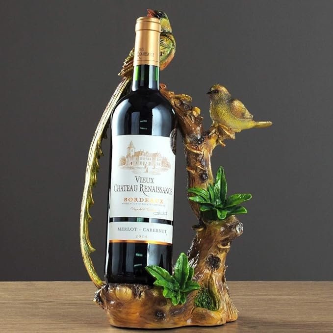 Wine Holder Creative Bird Wine Rack Decoration Personality Home Kitchen Restaurant Wine RackCountertop Cabinet Cellar Narrow