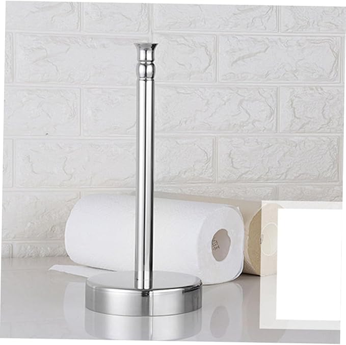 Paper Holder Countertop Paper Towel Dispenser Over Door Tissue Holder Kitchen Stainless Steel Commercial