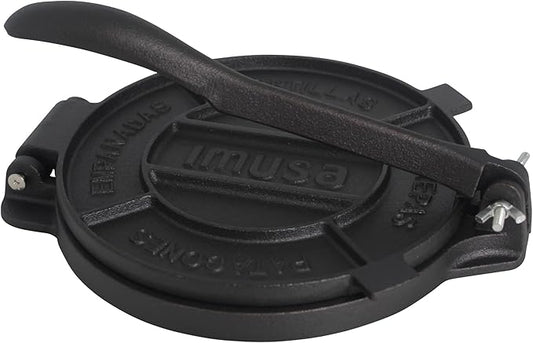 IMUSA USA Tortilla Press, 8" DS, Black
