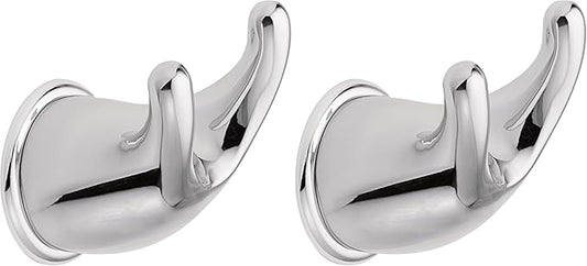 Moen YB8003CH Mason Robe Hook, 1 Count (Pack of 2), Chrome