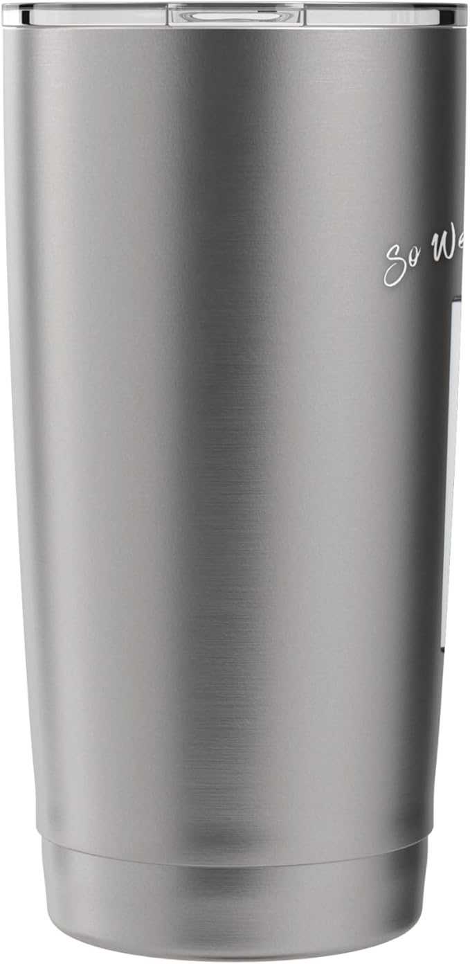 So We Don't Lose Our Voice Mint Majesty Tea Order Tea Label Stainless Steel Insulated Tumbler