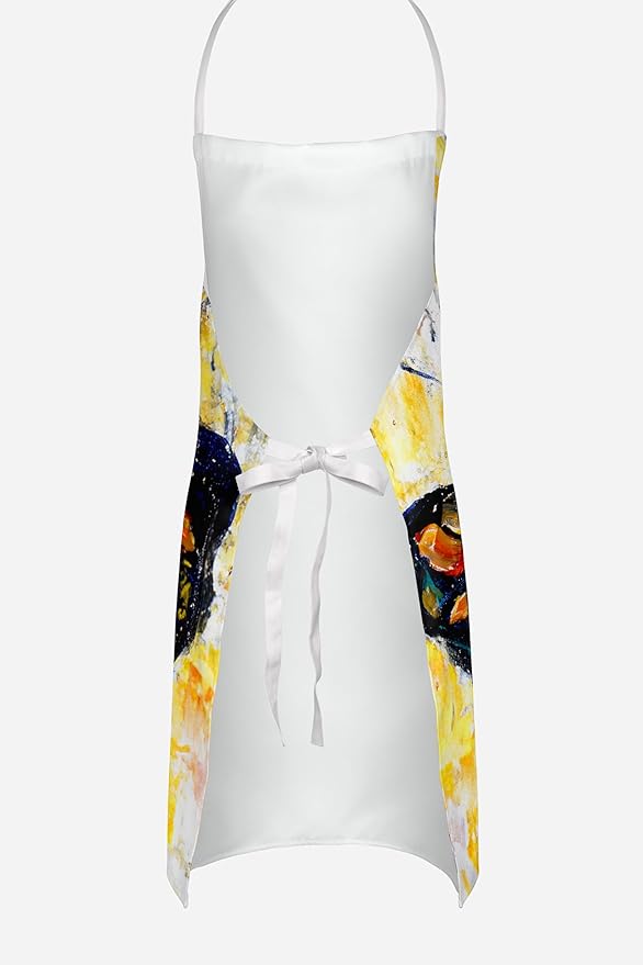 Caroline's Treasures Butterfly Breeze Apron Cooking Kitchen Server Baking Crafts Gardening for Adult Women Men, Unisex, Large, Multicolor