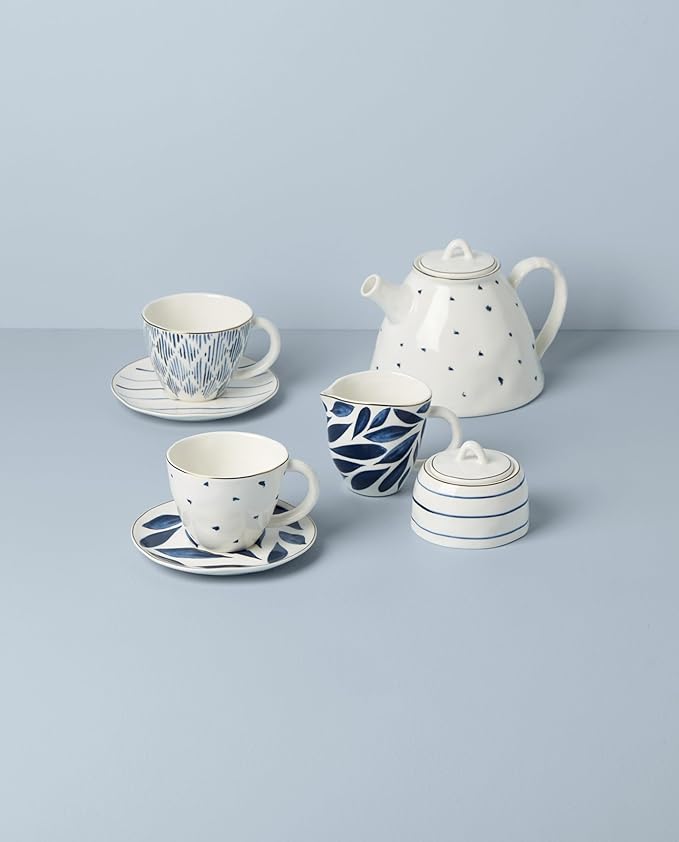 Lenox 893764 Blue Bay 9-Piece Tea Set