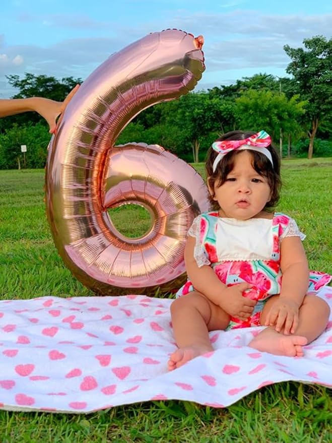 Number 0 Balloons 40 Inch Rose Gold Number Balloons for 10 20 30 40 50 60 70 80 90 100 Numbers Balloon Birthday Decorations Wedding Event Baby Shower