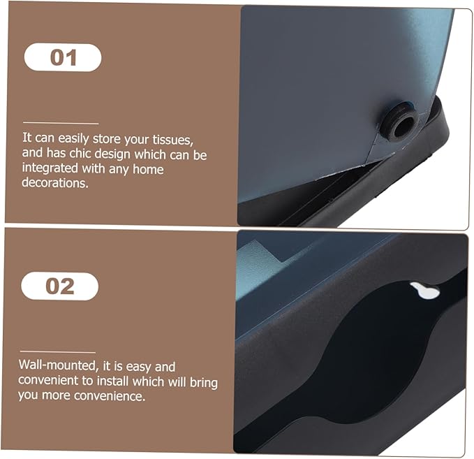 ERINGOGO Wall Mounted Paper Towel Dispenser Towel Holder for Bathroom and -Saving Design Capacity for Easy Access and Cleanliness