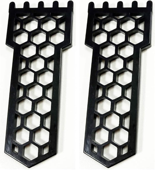 2Pcs Scraper Tool for Ninja Woodfire Grill, Kitchen Grill Cleaning Scraper Accessories for Ninja Woodfire Grill,(Won't melt)