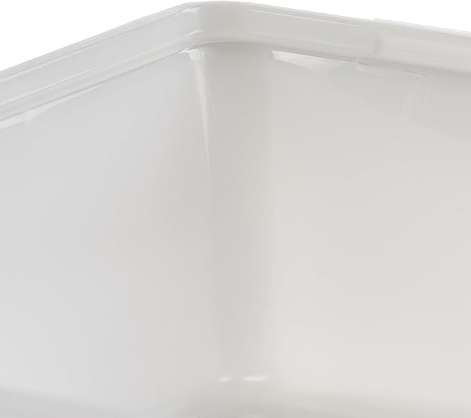 Winco Commercial Food Storage Box/Tote for Restaurant, 12" x 18" x 3"