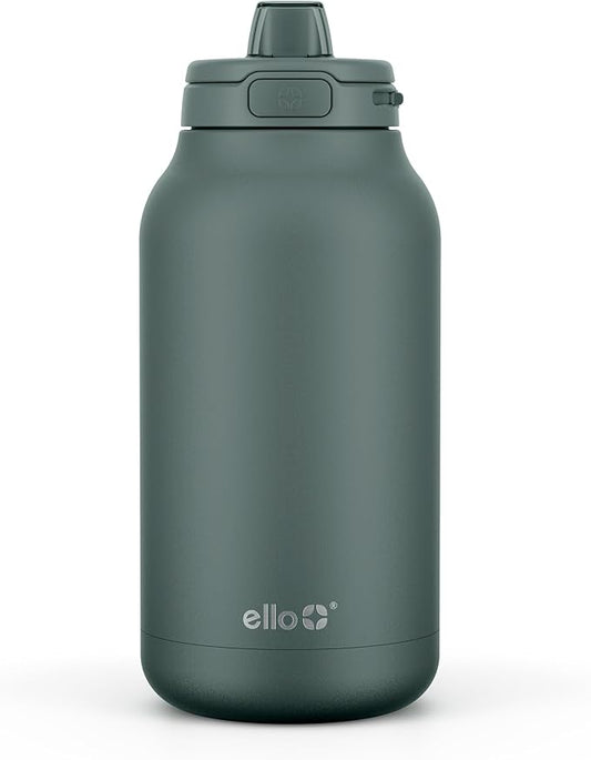 Ello Hydra 64oz Half Gallon Vacuum Insulated Stainless Steel Jug with Locking