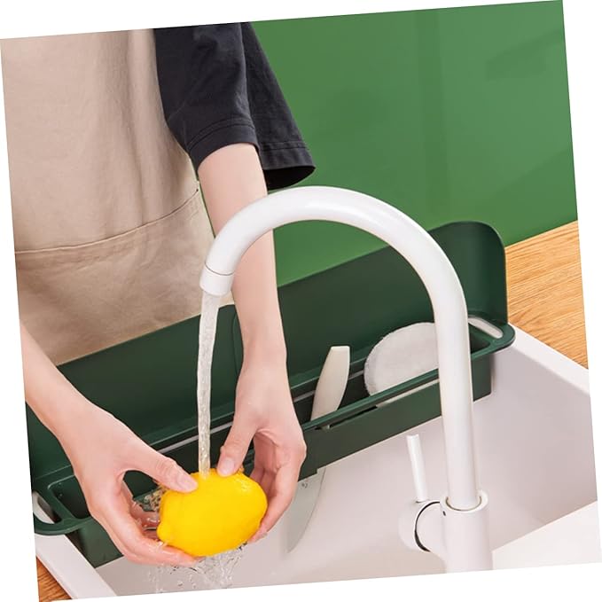 Veemoon Kitchen Sink Retaining Plate Versatile -splash Baffle for Easy Installation Compact Storage and Stylish Kitchen Organization for Home Use