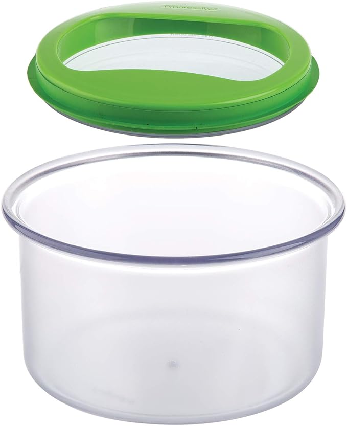 PREPWORKS ProKeeper Fresh Guacamole Plastic Kitchen Storage Container with Airtight Lid (Green), for Guacamole and Food Storage (Pack of 12)