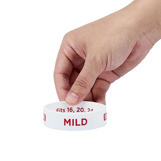 Restaurantware Silicone Squeeze Bottle Band 10 Count 2.75 Inch Dishwasher Safe Condiment Identification Band, Mild White Non-Slip Label Band for Condiment Labeling at Restaurants, Food Trucks