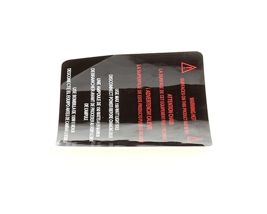 Henny Penny 74063 Bulb Screw Label-Hot, Surf/150W