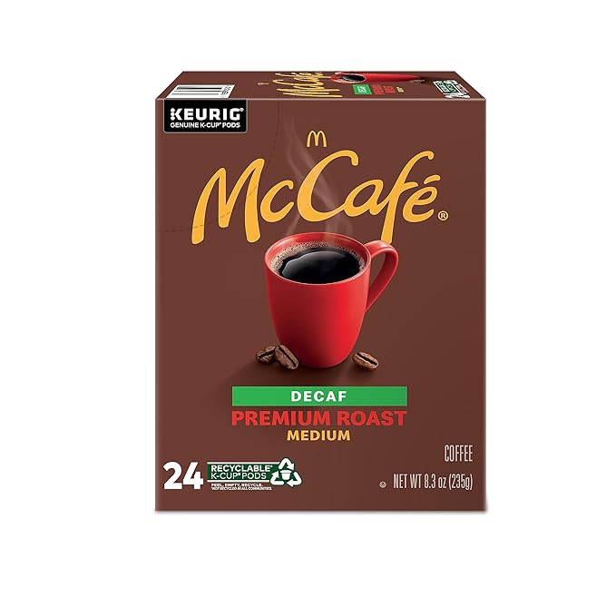 McCafe Premium Roast Decaf K-Cup, 24/bx