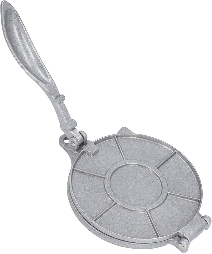 Tortilla Press Multifunctional Aluminium Alloy Manual Maker Press for Making Dumplings Tortillas Quesadilla Home Kitchen