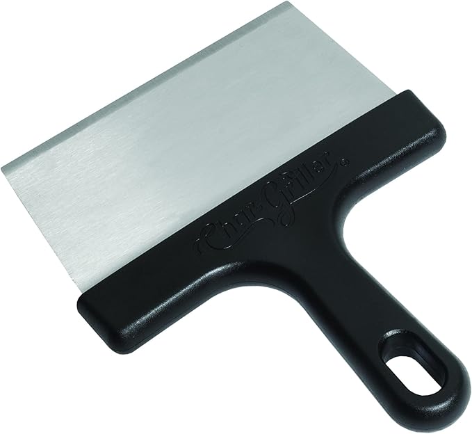 Char-Griller 8922 Flat Iron Gas Griddle Cleaning Kit Barbecue Tool Set Black